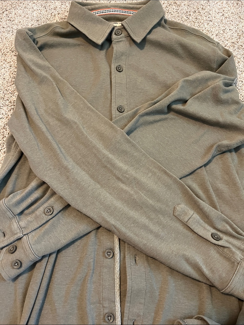 The Normal Brand Men’s Long Sleeve Button down - Picture 5 of 6